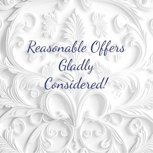 Please feel free to make a fair offer!🥂